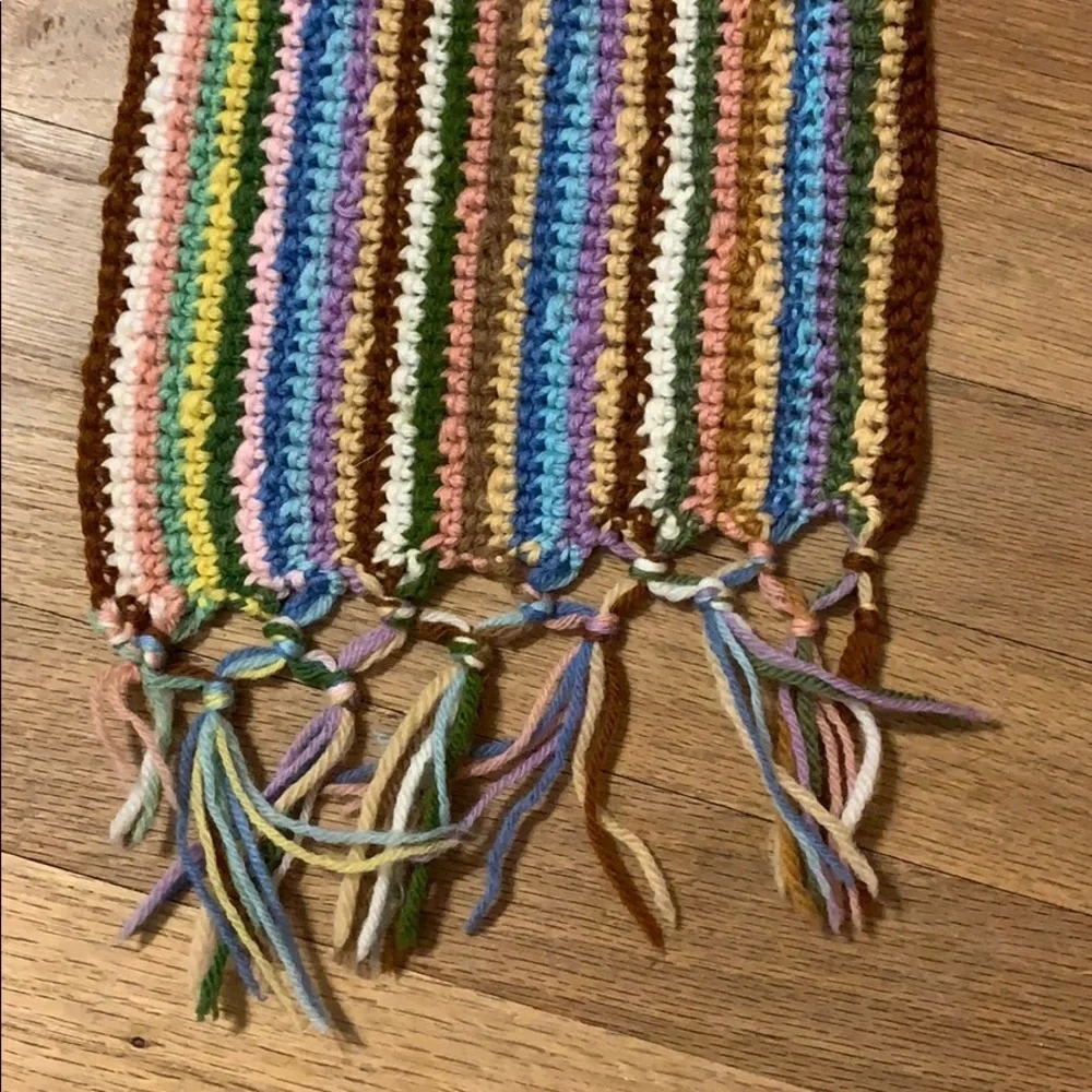 5/$25 - Handmade, 60” Grandma‎ Scarf